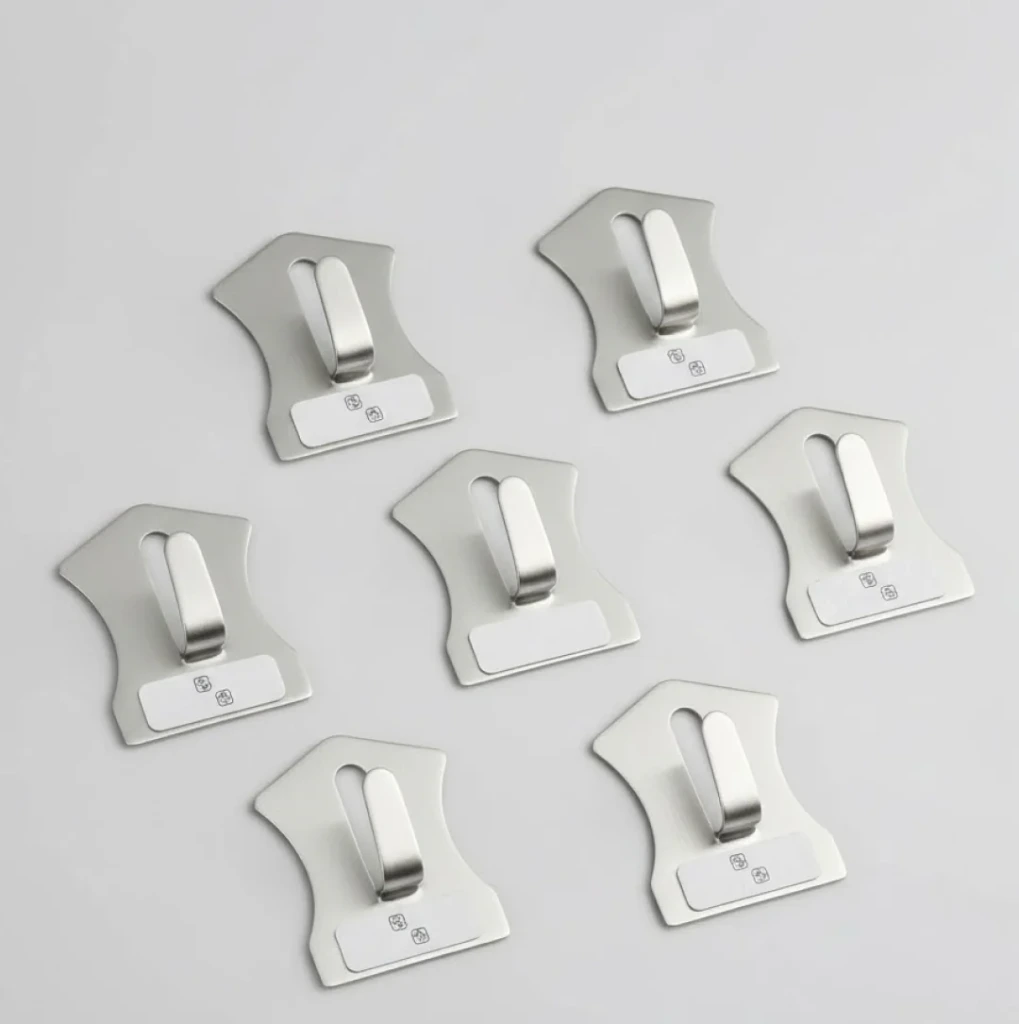 ZTH111 Stainless Steel Wall Hooks- Organize Your Home Effortlessly (18-Piece)