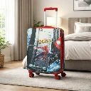 ZTH135 Novex Marvel Spiderman Kids Polycarbonate Trolley Bag for Boys Travel Luggage with 4 Spinner Wheel (18 Inch)