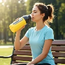 ZTHS1 Leakproof Water Bottle with Carry Strap, Strong Lid and Easy Grip Design (1400 ML)