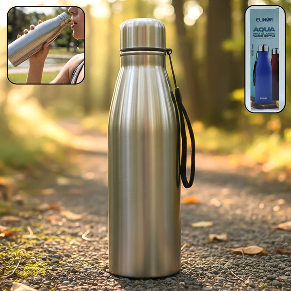 ZTHS24 1000 ML Stainless-Steel Water Bottle (1Pc)