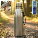 ZTHS24 1000 ML Stainless-Steel Water Bottle (1Pc)