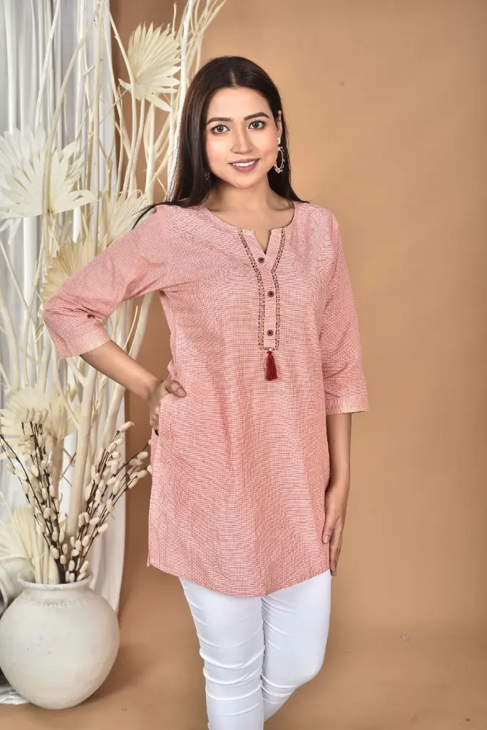 ZT2 Women's Premium Quality Pure Cotton Shortkurti.