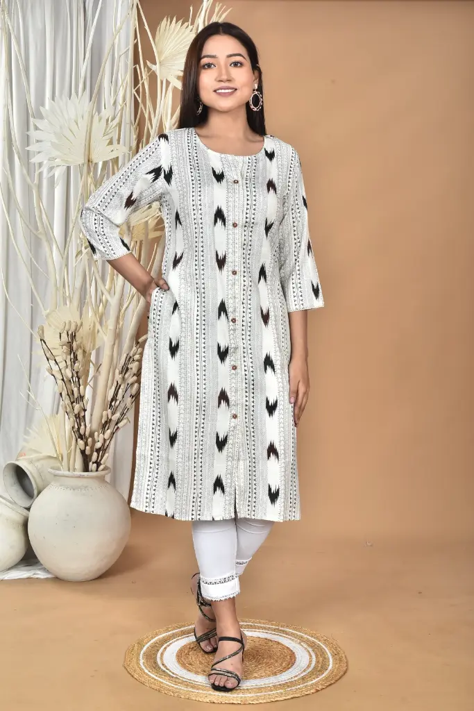 ZT9 Women's Premium Quality Pure Cotton Kurti.