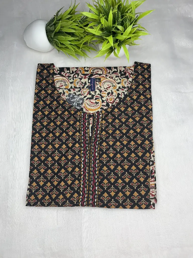 ZT14 Women's Premium Quality Pure Cotton Kurti.