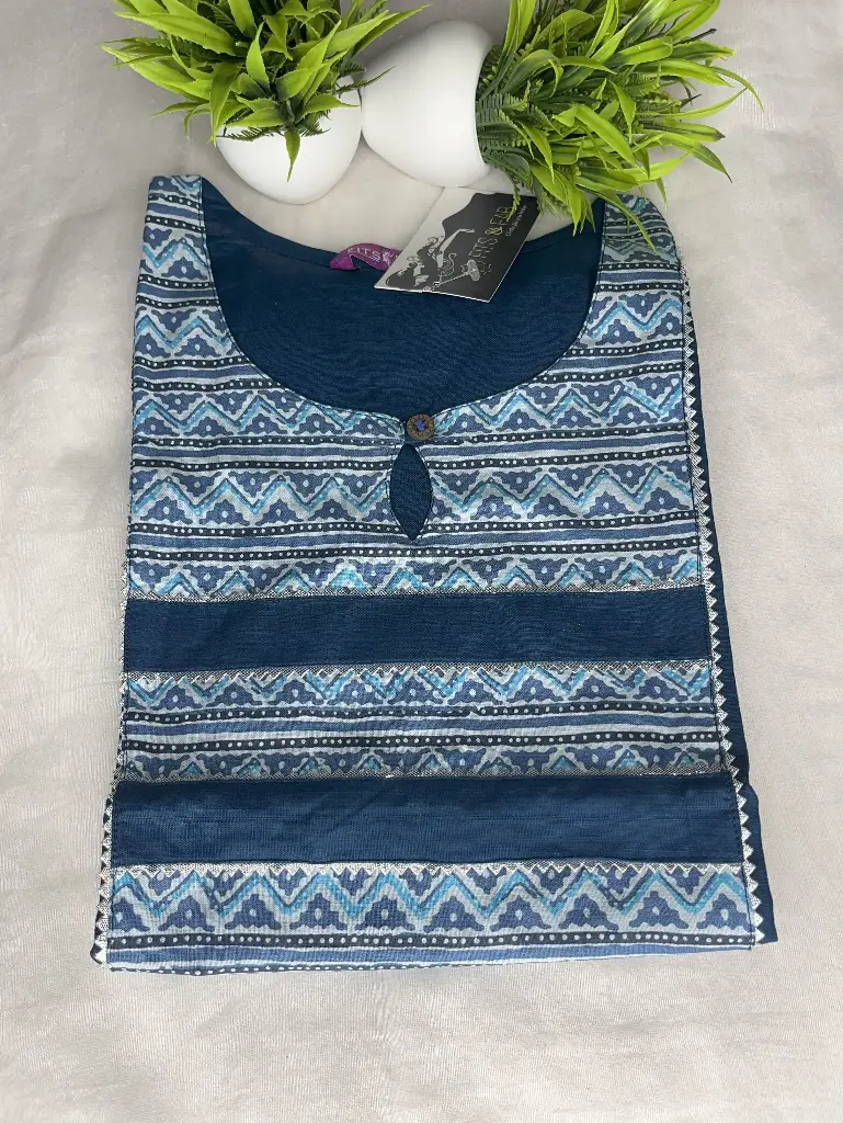 ZT17 Women's Premium Quality Pure Cotton Kurti.