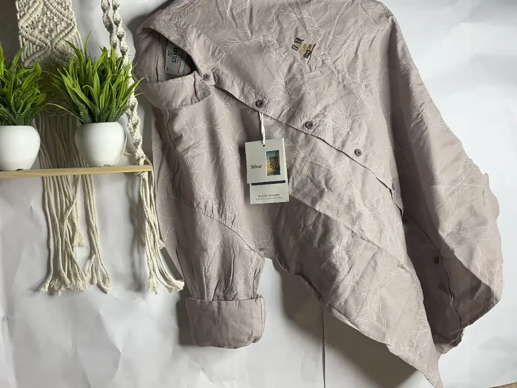 ZT3 Men's Regular Fit Solid Spread Collar Casual Shirt.