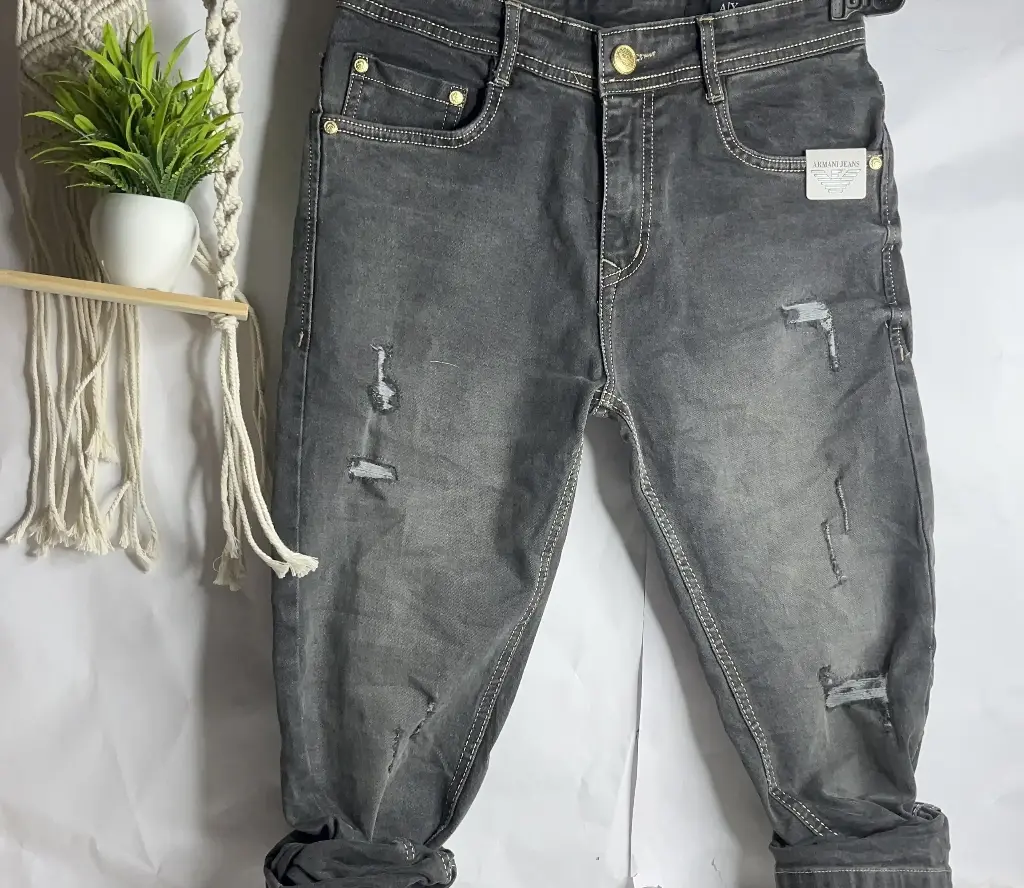 ZT1 Men's Regular Fit Mid-Rise Light Fade Stretchable Jeans (28)