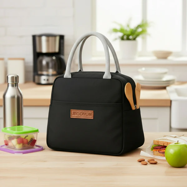 ZTH25 Premium Insulated Multicolor Lunch Bag (1Pc) 