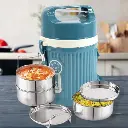 ZTH28 Stackable Insulated Tiffin with Handle (1 Pc): Leakproof, Hot Food Container
