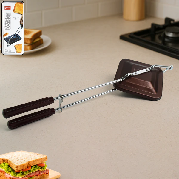 ZTK1 Apex Regular Non-Stick Flame-Based Sandwich Toaster