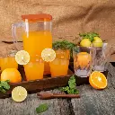 ZTK3 Resistant 1 Water Juice Jug & 6 Glasses Juice, Milk, Cold or Hot Beverages