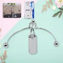 ZTKB9 Mini Steel Balance Toy Newton Cradle Pendulum Desk Metal Decoration for Home Crafts