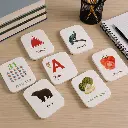 ZTKB11 Kidkraft 7-in-1 Early Learner Flashcard Combo Set (224Pc Card)