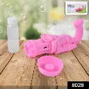 ZTKB15 Battery Operated 8-Hole Bubbles Gun Toys For Boys And Girls