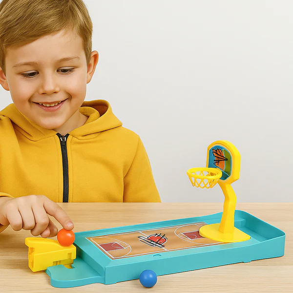 ZTKB20 Mini Table top Finger Basketball & Bowling Game – Indoor Family Fun for Kids & Adults
