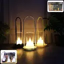 ZTC3 Big Wind Light Style Decorative Flameless LED Candles (6Pc)