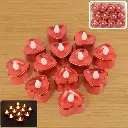 ZTC14 Heart Shape LED Flameless Decorative Candles (6Pc / Set)