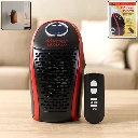ZTH58 Wonder Warm 400W Wall Plug Room Heater with Remote Control (1Pc)