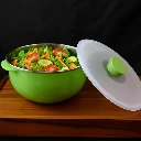 ZTK28 Apex 2200ml Microwave-Safe Plastic Serving Bowl with Lid (1Pc)