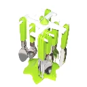 ZTK37 Stainless Steel Premium Cutlery 24 Piece Set With Stand