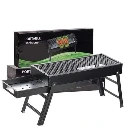 ZTK41 Folding Portable Barbeque BBQ Grill Set for Outdoor and Home