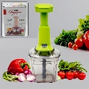 ZTK42 Vegetable Choppers 2in1 Press for Kitchen (1100 ML) 