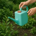 ZTG6 Heavy-Duty Plastic Gardening Watering Can with Long Spout & Ergonomic Handle (2Litre)