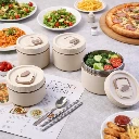 ZTK65 Bento Style Lunch Box Set with Multiple Containers & Carry Bag