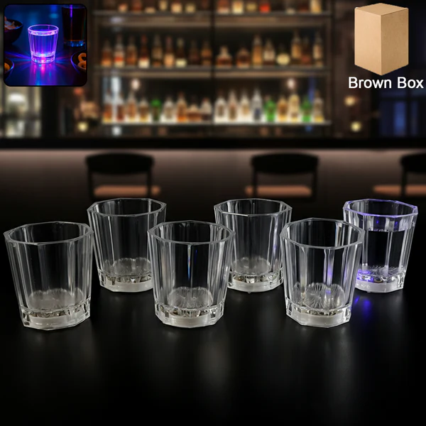 ZTK66 Premium LED Shot Glass (Set of 6Pc)