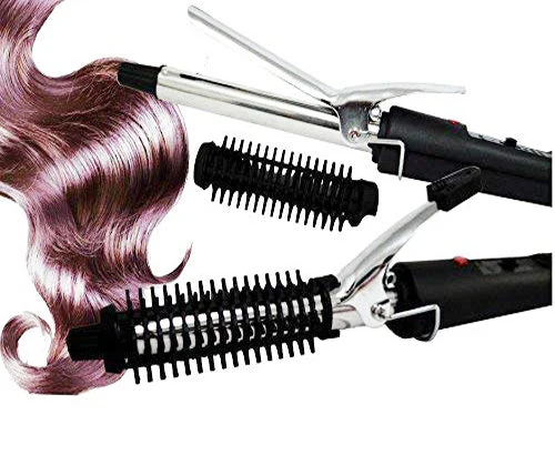 ZTE24 Portable And Durable Electric Hair Curling Iron  Women (black), Hair accessories