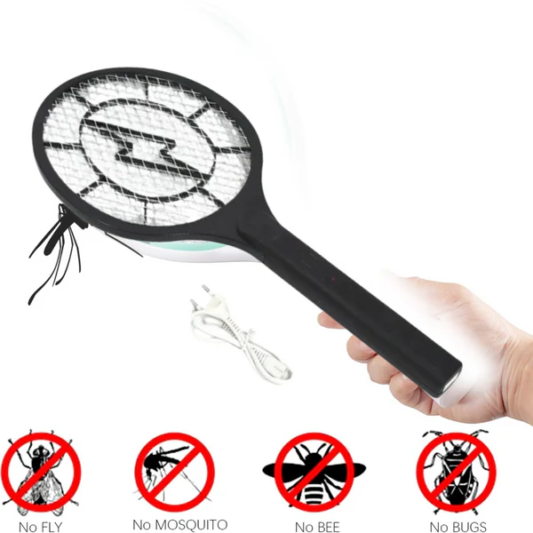 ZTE25 Rechargeable Electric Mosquito Killer Racket with Cable