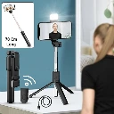 ZTE27 3 in 1 Wired Selfie Stick with Extendable Handle (70 Cm Long)