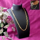 ZTJ25 Classic Gold Finish Designer Chain for Men Daily Wear