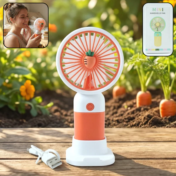 ZTE31 Rechargeable Mini Handheld Fan (1Pc)