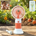 ZTE31 Rechargeable Mini Handheld Fan (1Pc)