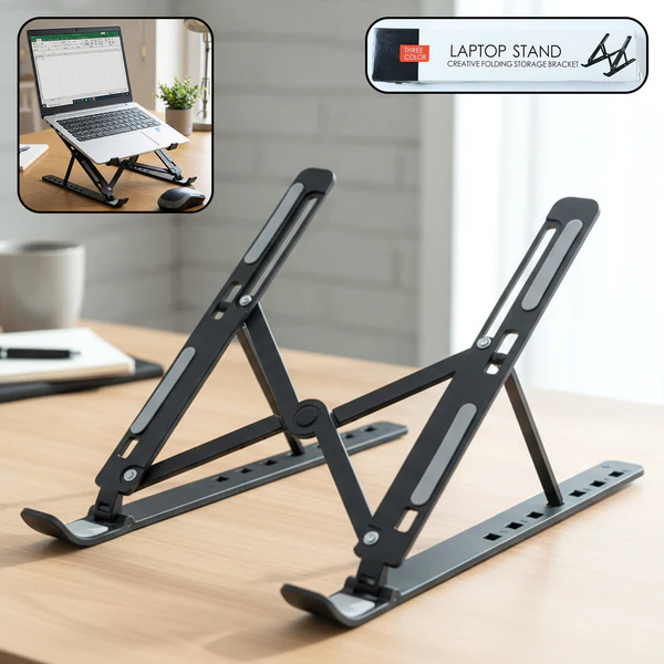 ZTE36 Plastic Adjustable Portable Tablet Stand – Ergonomic Holder Riser (Up to 14 inch)