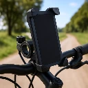ZTE39 Bike Phone & Mobile Mount Anti Shake and Stable Cradle Clamp with 360° Rotation