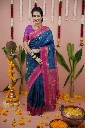 ZTNS5 Premium Party Wear Pure Doulton Sahut Kanjivaram Cotton Silk Saree