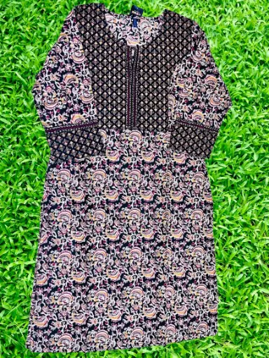 ZT14 Women's Premium Quality Pure Cotton Kurti.