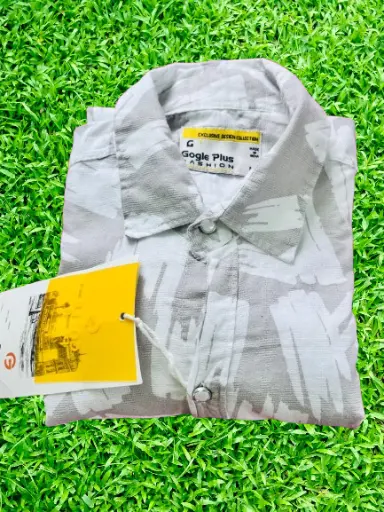 ZT2 Men's Regular Fit Solid Spread Collar Casual Shirt