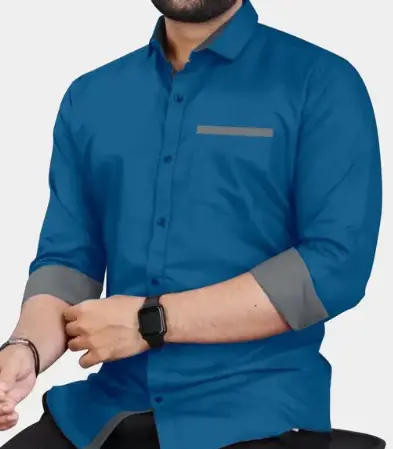 ZT3 Cotton Blend Long Sleeves Shirt for Men's