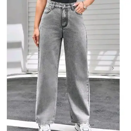 ZT1 Light Grey Faded Look Women's Jeans